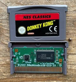 Donkey Kong Nes Classics Advance Nintendo Gameboy Advance Game & Manual GENUINE!