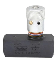 PARKER F600S Flow Control Valve,Steel 3/8-18 , 8 GPM 1A042 New