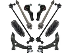 Front Control Arm Ball Joint Tie Rod and Sway Bar Link Kit For Volvo S40 GG172YM