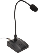 Gooseneck Condenser Microphone Conferences Professional Desktop Wired Mute Cable
