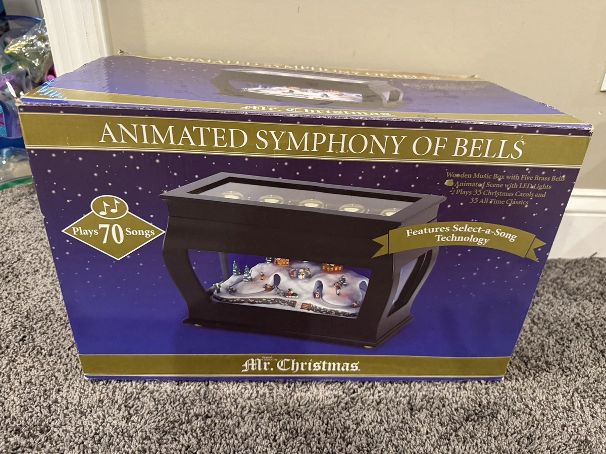 Mr Christmas Symphony of Bells Indiana Collectible Music Boxes