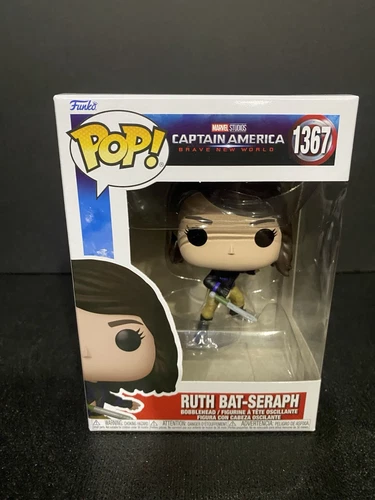 FUNKO POP ! RUTH BAT-SERAPH 1367 CAPTAIN AMERICA BRAVE NEW WORLD F01
