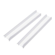 3000pcs 15mm Tagging Gun Fasteners 0.6x0.3" White Garment Tag Attachments
