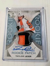 2015-16 Upper Deck The Cup 055/249 Taylor Leier #138 RPA Rookie Patch Auto RC
