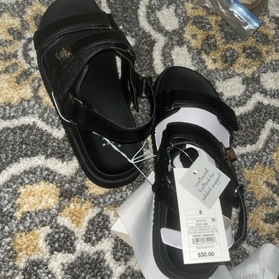 Black Jonie Sandals Large Juicy Made in Cambodia