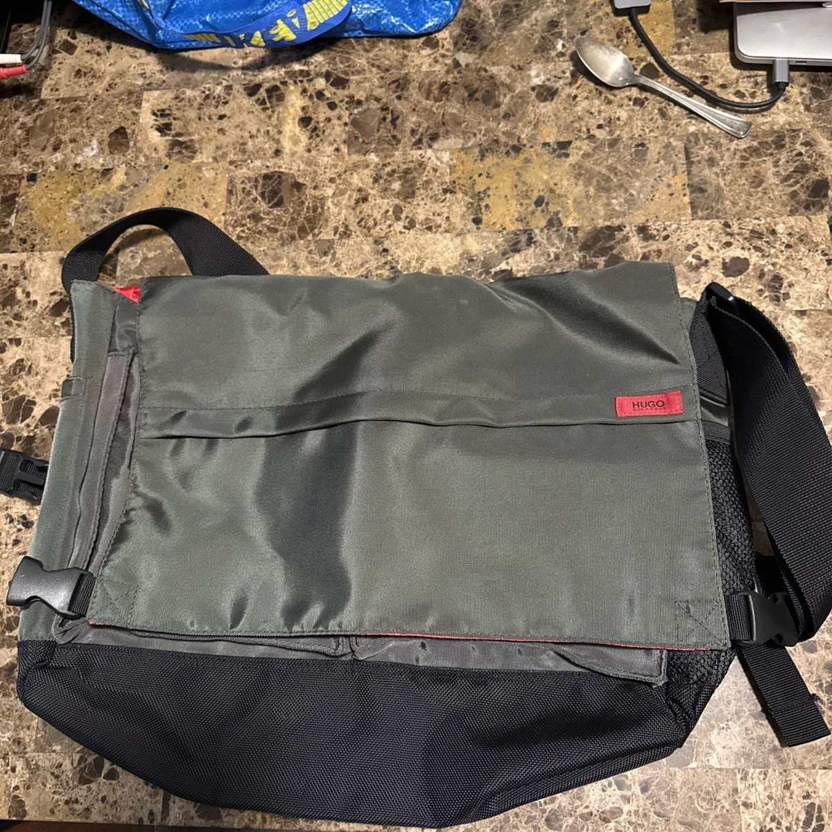 HUGO BOSS Gray Bags for Men for sale | eBay