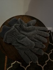 The Children's Place Gloves Large 8 Years Grey
