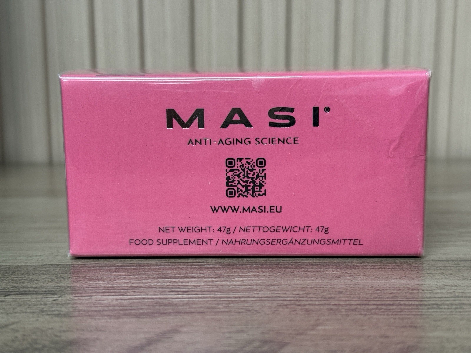 MASI Anti-aging Science Premium Resveratrol 60 Vegan Capsules Best Before 04/25