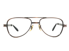 Vintage Tart Optical Eyeglasses Frame Skipper USA 5 1/2 Brown Copper 48-20-125