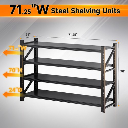 Heavy Duty Industrial Metal Storage Shelving Rack