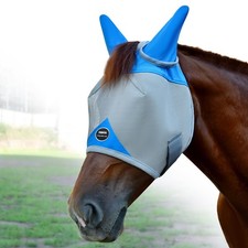 Fornyk Horse Fly Mask, Adjustable Fly Masks for Horses with Ears, Breathable ...