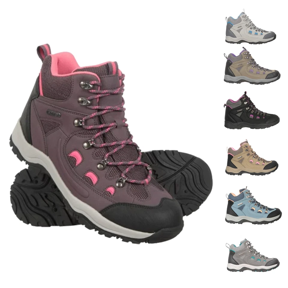 Mountain Warehouse Adventurer Womens Waterproof Boots - Hiking Trekking Shoes