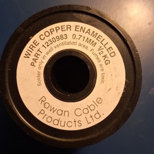 Enamelled Copper Wire - 0.71mm, 350g