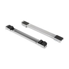 Set of 2 mobile casters for washing machine, tumble dryer and refrigerator,