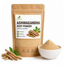 Jodnar Ashwagandha Root Powder Indian Ginseng Natural Stress Relief Supplement