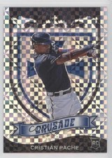 2021 Panini Chronicles Crusade Building Blocks Prizm Cristian Pache #25 0g7