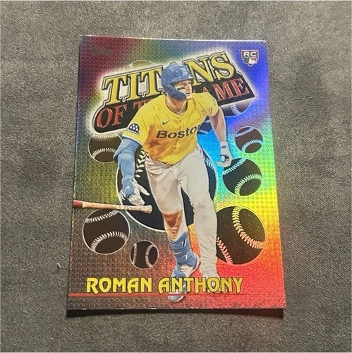 Topps 2026 Titans Roman Anthony Rookie Insert Red Sox #TOG-9 MLB Card