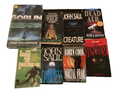 Paperbacks From Hell Lot! John Saul Josh Malerman Bob Larson Owen West TM Wright