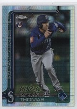 2025 Topps Chrome Update Prism Refractor Rhylan Thomas #USC185 1hs7