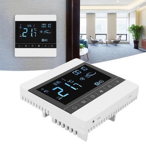 Thermostat LCD Fan Coil Air Conditioner Panel Switch Household Smart