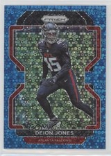 2021 Panini Prizm No Huddle Blue Prizm 23/79 Deion Jones #328 0c6