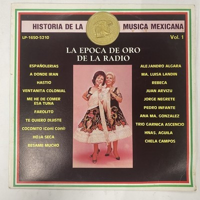 LA EPOCA DE ORO DE LA RADIO VOL 1, FEAT. PEDRO INFANTE + MORE, 1979 MEXICAN LP