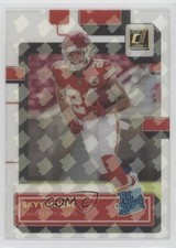 2022 Panini Clearly Donruss Rated Rookie Holo RR Logo Skyy Moore #74 07mp