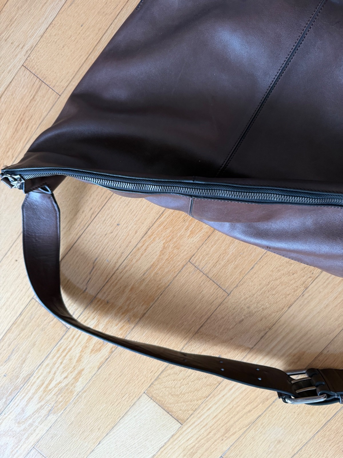 BERLUTI Mens Messenger bag - Brown leather -  Briefcase, Crossbody, Shoulder Bag image 9
