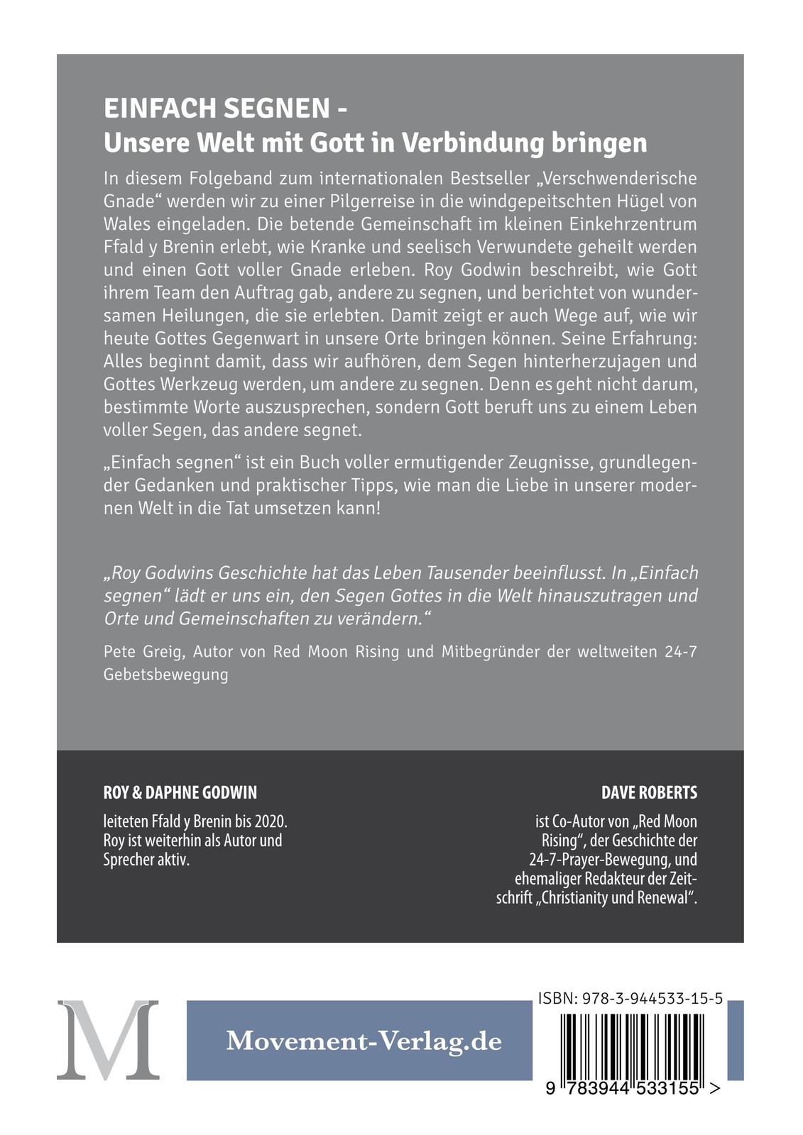 Thumbnail - Einfach Segnen Roy Godwin