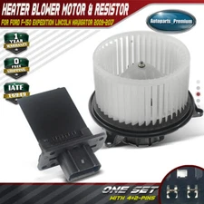 HVAC Heater Blower Motor and Resistor kit for Ford F-150 2009-2014 Expedition