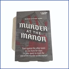 Murder Manor Card Game Professor Puzzle Ages 8+ Players 4+