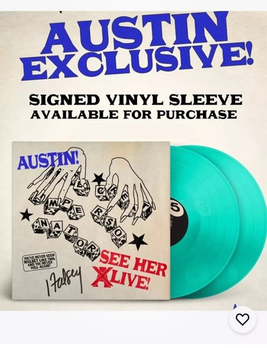 HALSEY Signed Limited AUSTIN TEXAS Great Impersonator TEAL 2LP VINYL BECKETT COA - Picture 4 of 5