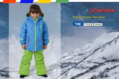 Kids Ski Suits Phenix Horizon Two-piece Suku Suku