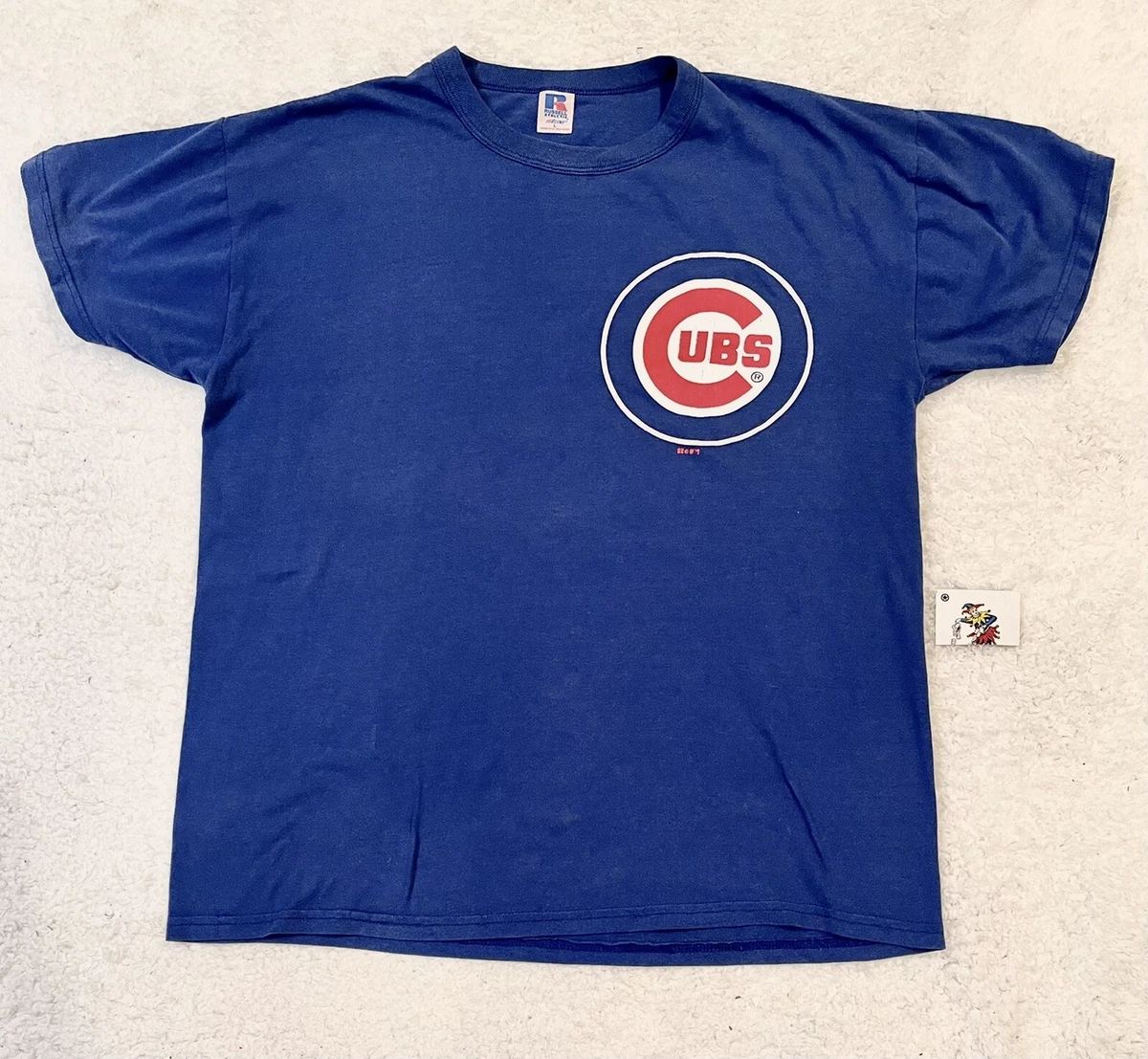 Wright And Ditson Chicago Cubs Cooperstown Retro Vintage Logo T-shirt (M)