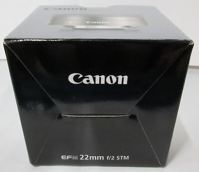 Canon EF-M22mm F2 STM Lens 22 f/2 for EOS M Camera NEW from Japan