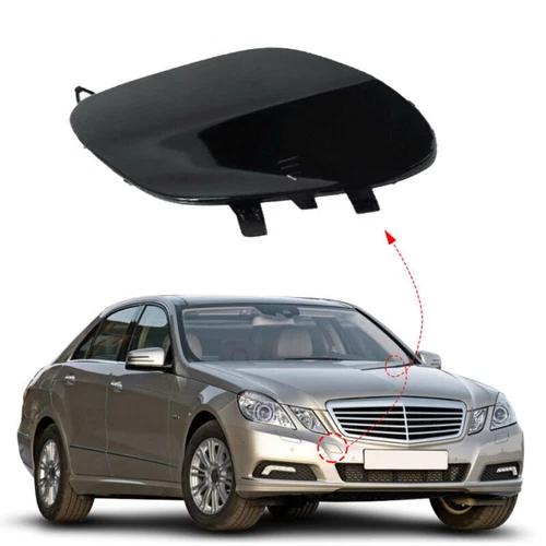 Parachoques delantero gancho de remolque ojo cubierta tapa remolque para Mercedes Benz Clase C W205 2/4 puertas - Imagen 9 de 12