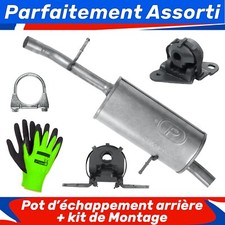 Pot d'échappement Citroen C3