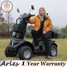 1000W 4-Wheel All-Terrain Electric Power Mobility Scooter Heavy Duty Scooter