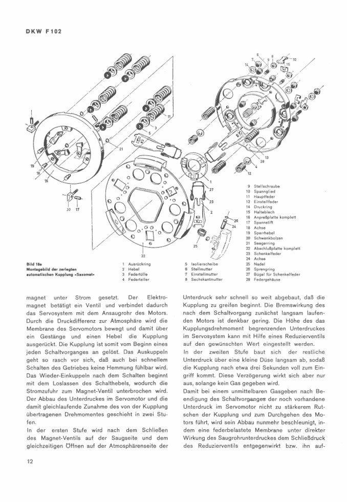 Thumbnail - Dkw F 102 (64-66) Reparaturanleitung Bucheli 126