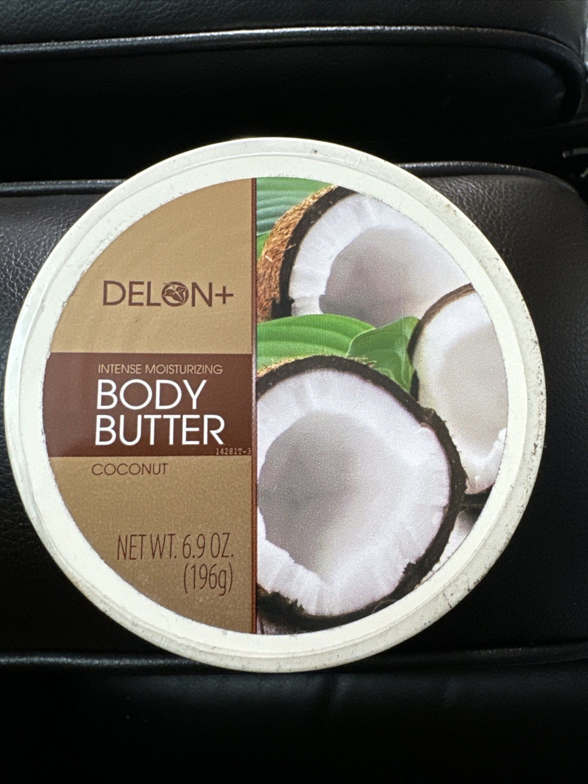 DELON Intense Moisturizing Body Butter, 6.9 Oz (Single) (Coconut