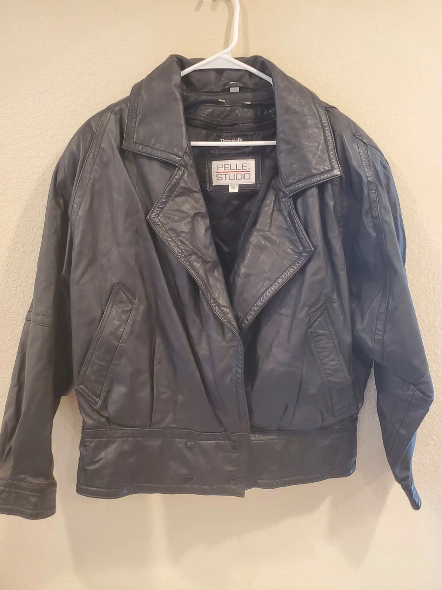 Pelle studio leather jacket hotsell with thinsulate
