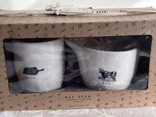 Rae Dunn Farm Sugar And Cream, 2 Piece Set, Artisan Collection POUR/ SCOOP