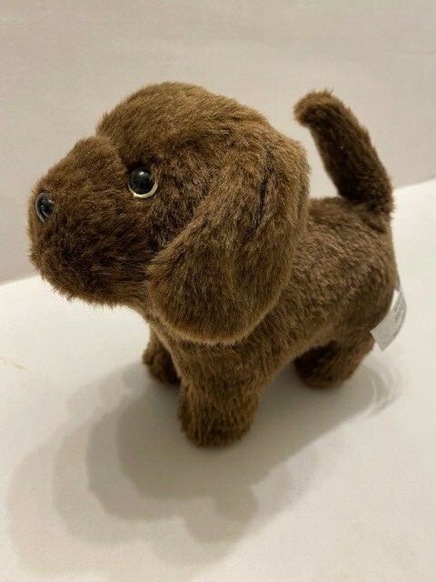 Poupée de chienJouet de teckel,White,Chocolate jouet teckel chien