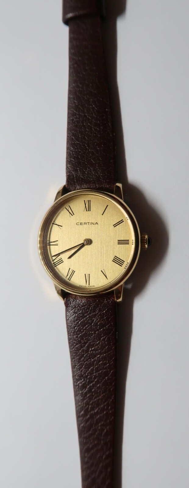 Montre dame Certina 13-22 mécanique, idée cadeau montre vintage femme luxe
