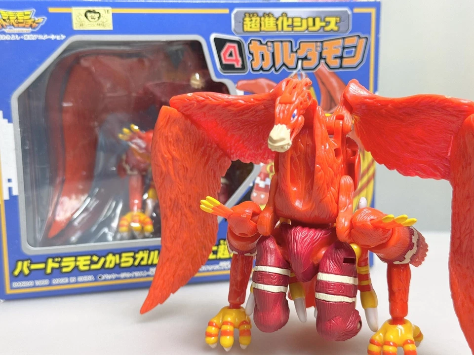 DIGIMON ADVENTURE #4 GARUDAMON SUPER EVOLUTION SERIES FIGURE BANDAI NIB SEALED - Image 2 of 4