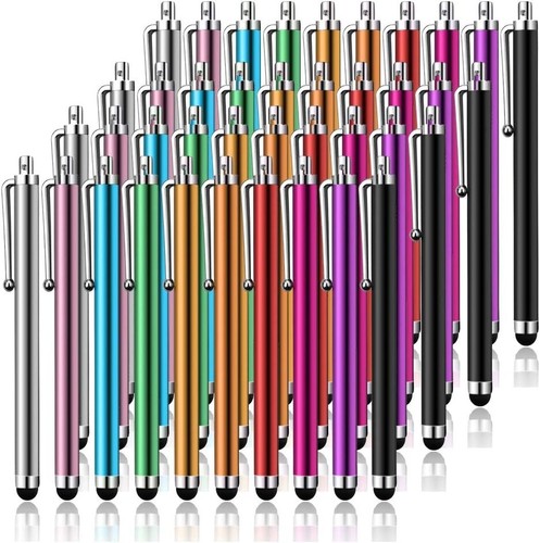 Lot de 40 stylets universels pour smartphones - Compacts et résistants aux rayures - Photo 3/8