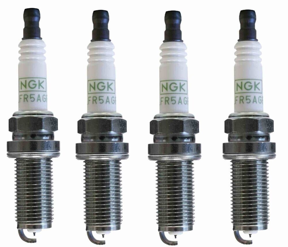 Set of 4 Spark Plugs NGK 5018 OEM # LFR5AGP G-Power Platinum Gap Pre Set