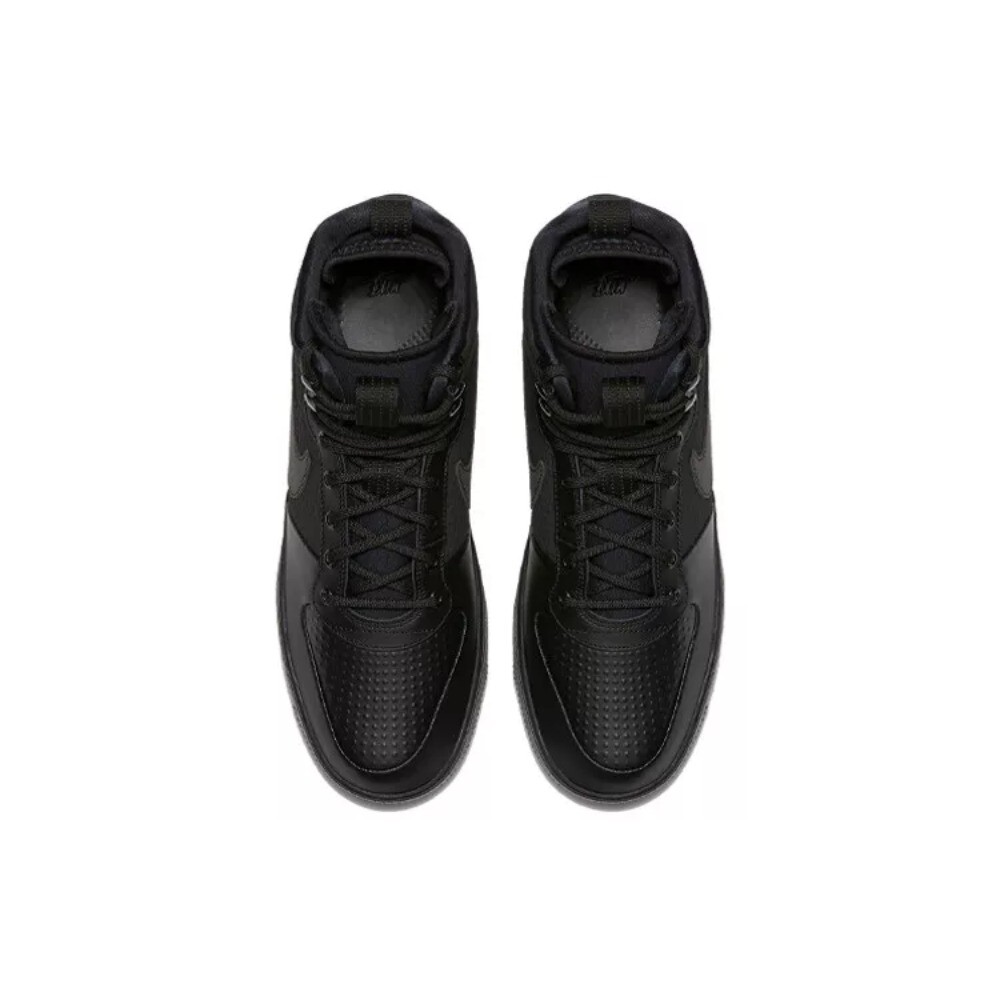 Size 8 - Nike Court Borough Winter Mid Triple Black for sale
