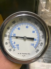 Trerice Bi-Metal 3" Thermometer 20/240F -10/115C