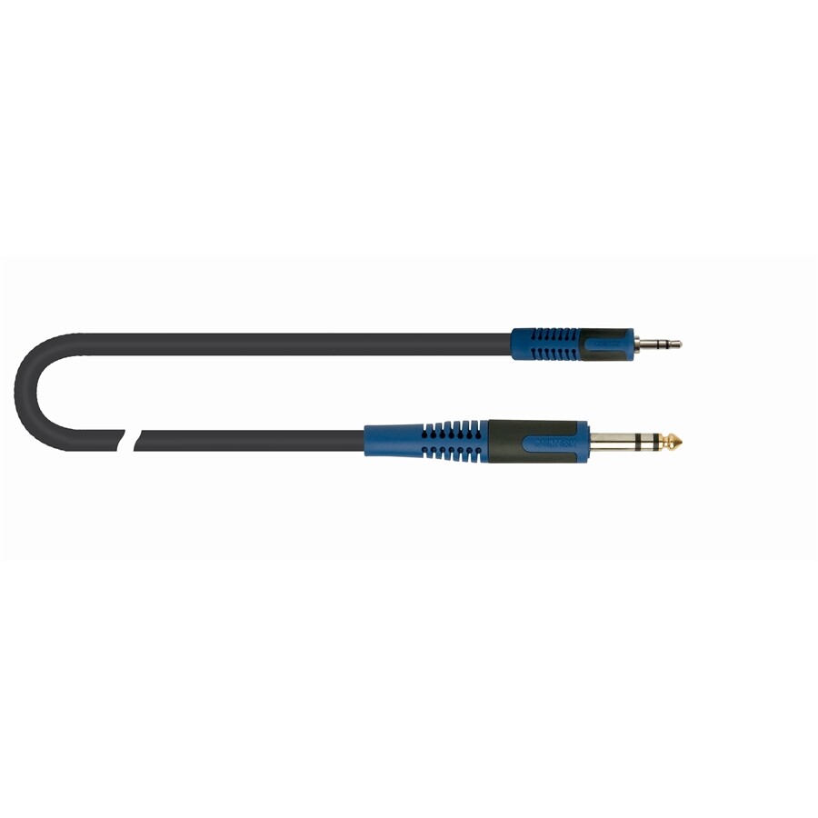 QUIK LOK RKSA/139-1 MINIJACK STEREO/JACK STEREO CAVI - BOBINE - CIABATTE AUDIO